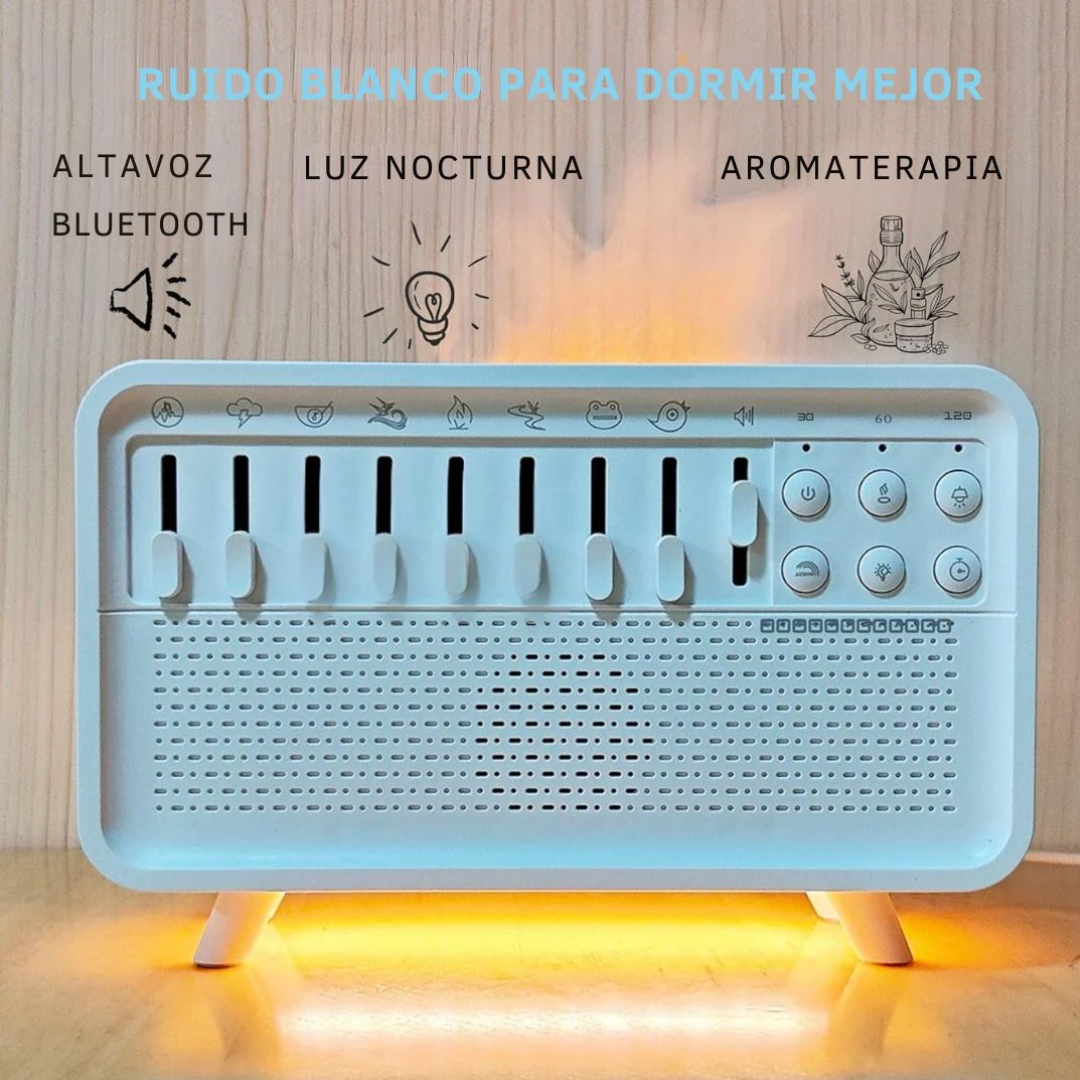 Humidificador con Altavoz de Ruido Blanco