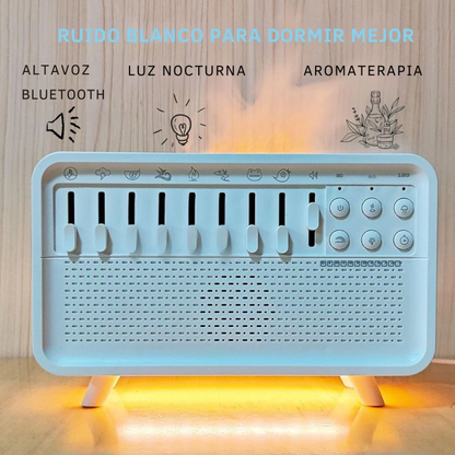 Humidificador con Altavoz de Ruido Blanco